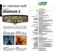 Bioshock 2: Release bis Ende Oktober, erste Ingame-Screenshots ab 25. März