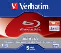 Verbatim BD-RE DL 50GB 2x: Bis zu 1.000 Mal wiederbeschreibbarer 50 GByte Blu-ray-Rohling