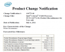 Intel stellt den Core i7-970 zugunsten des i7-980 ein, auch einige mobile Modelle laufen aus