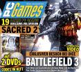 Geburtstagsausgabe mit Hammer-Vollversion Sacred 2 auf 2 DVDs + Titelstory Battlefield 3 und Diablo 3: PC Games 9/11