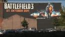 Battlefield 3: EA mit Making-of-Video zur 300-Quadratmeter-Sprayer-Werbung der Gamescom 2011