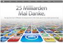 Apple iTunes: App Store vermeldet 25 Milliarden Downloads für iPhone und Co.