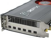 Xfx HD 5970 Black Edition Limited: 6 Mini-Displayports stehen zur Verfügung.