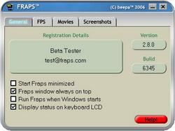 Download: Fraps