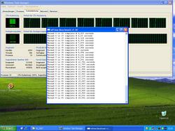 WPrime lastet alle acht Kerne unserer Workstation aus.