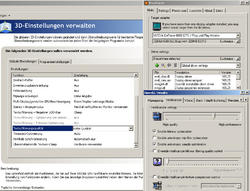 Windows XP x86: Trotz HQ sind unter OGL die 'Optimierungen' aktiv. (Bild: PCGH)