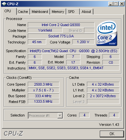 Q9300: Mit diesen Einstellungen bootet das Gigabyte P35-DS4 den Q9300 ES.