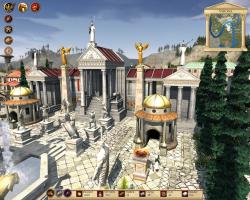 Selbstgebaut: Imperium Romanum macht Sie zum Herrscher Roms, der seine Untertanen vor Angreifern zu verteidigen hat.