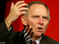Bundesinnenminister Wolfgang Schäuble