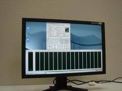 AMD 45nm-Phenom: Gleich im Vier-CPU-Server prächtig am Laufen. (Bild: PCGH)