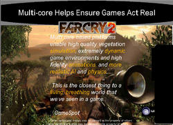 Intel zeigte Far Cry 2  im Rahmen einer Präsentation, die sich unter anderem um Raytracing drehte.