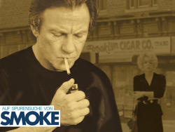 Mit widescreen avant*garde am Drehort von Smoke.