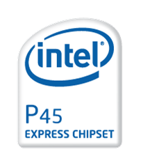 Das offizielle P45-Logo (Bild: Intel)