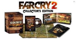 Far Cry 2: Collector’s Edition
Inhalt: Artbook, T-Shirt (Größe L), Making-of-DVD sowie eine “50km² große Karte der Spielwelt“.