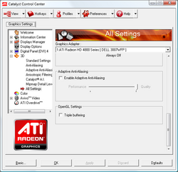 Catalyst 8.12 WHQL: Triple-Buffering unter Open-GL