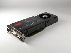 Evga Geforce GTX 285 FTW: 777,6 GFLOPS (MADD) - 23,04 GPix/s - 57,6 GTex/s - 177,92 GByte/sek. Bandbreite
