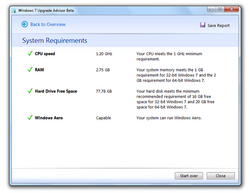 Windows 7 Upgrade Advisor