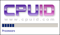 CPU z 1.52 Beta 002 Loading