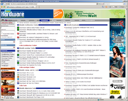 Download-Bereich von PC Games Hardware