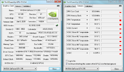 GPU-Z listet alle Details der Mars auf. Die Angabe des GPU-Steppings ist 'traditionell' inkorrekt.