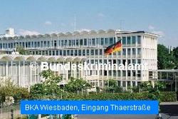 Haupsitz des Bundeskriminalamt in Wiesbaden 
