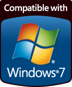 So sieht das Windows 7 Kompatibilitäts-Logo aus