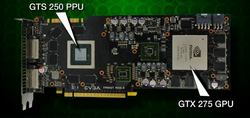 EVGA Geforce GTX 275 CO-OP PhysX Edition