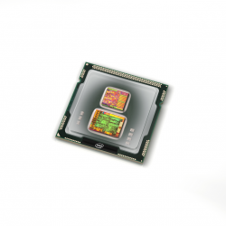 Der größere 45- nm-Chip der Clarkdales wurde vermutlich direkt vom gecancelten Havendale-Projekt übernommen, denn Clarkdale erschien fast ein halbes Jahr früher, als geplant. Das Dual-Chip-Design könnte auf frühere Pläne zurückgehen: Die ersten Gerüchte zur Nehalem-Familie sprachen von einer Sockel-77X-Plattform, die eine klassische Northbridge auf dem Mainboard verwendet. Tatsächlich sind die Speicherlatenzen von Clarkdale genauso hoch, wie die der Sockel-775-Plattform.