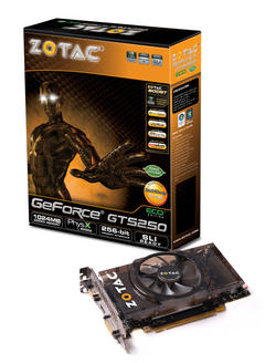 Zotac Geforce GTS 250 Eco Edition 1 GB