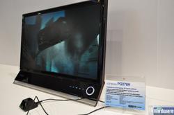 40 bis 60 Zoll große, 3D-fähige TV-Geräte will Sony ab Juni anbieten. Hier: Neue 3D-Monitore von Asus von der aktuellen Cebit. (6)