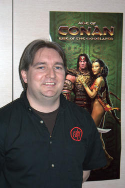 Produzent Craig Morrison wacht bei Funcom über die Geschicke in Conans Reich Hyboria.