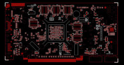 PCB einer GF106-Karte