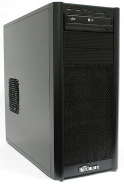 Das Antec-Gehäuse verfügt an der Front über wichtige Anschlüsse und Knopfe - der Brenner ist von LG. (Abbildung kann vom Original abweichen) (7)