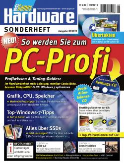 PCGH-Sonderheft 01/2011: So werden Sie zum PC-Profi