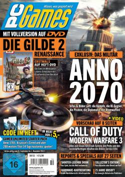 Die PC Games 10/11 gibt's ab 28.9. am Kiosk.