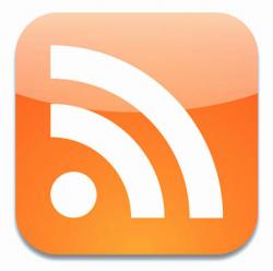 Sieht aus wie eine Netzanzeige am Handy, soll aber auf einen ganz anderen Empfang hinweisen. Wo dieses Logo erscheint, lassen sich RSS-Feeds abonnieren. 