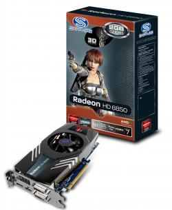 Sapphire Radeon HD 6850 jetzt auch mit 2 Gibyte Speicher.