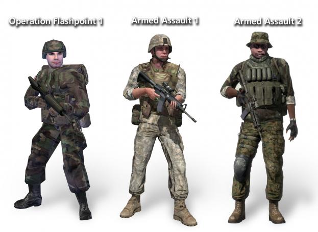 Engine-Vergleich: Operation Flashpoint 1 gegen Armed Assault 1/2