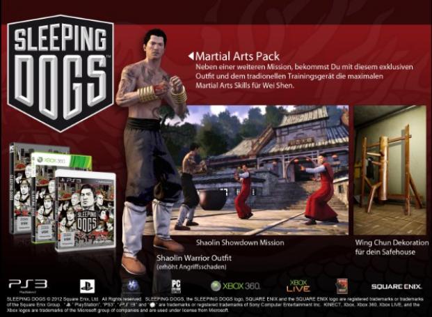 Geheimtipp Sleeping Dogs: Trailer zeigt Vorbestellbonus Martial Arts Pack