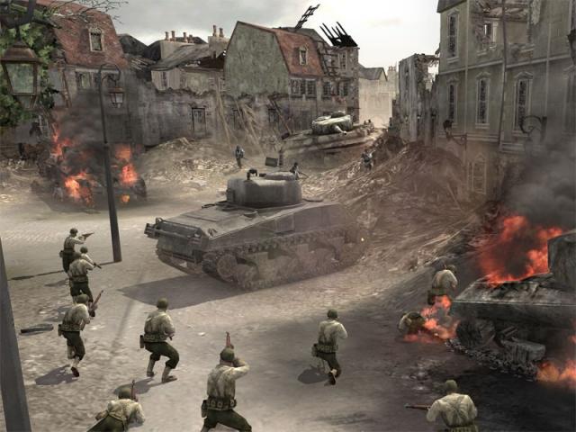 Spektakuläres Echtzeitstrategiespiel: Relics Meilenstein 'Company of Heroes' zum ersten Mal auf Heft-DVD bei PC Games!