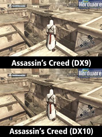 Assassin's Creed: DX9 vs. DX10