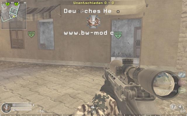 Screenshots zum Call of Duty 4 Bundeswehr-Mod