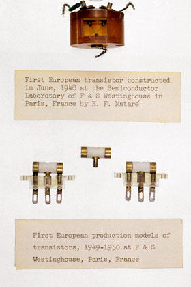 60 Jahre Transistoren: Auch deutsche Forscher sind an der Entwicklung beteiligt. (Bild: Deutsches Museum)
