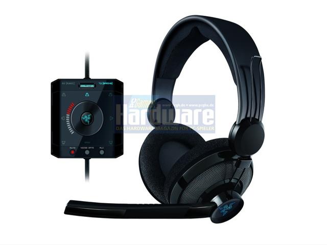 Aktuelle Gamer-Hardware von Razer: Hier das Headset Megalodon.