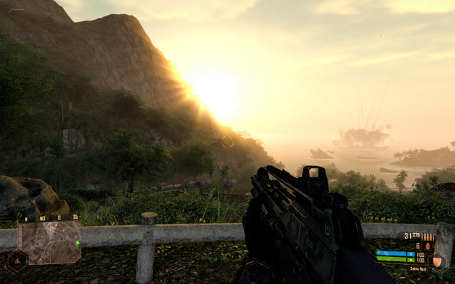Crysis Warhead: Wo Licht ist, da fallen Schatten.