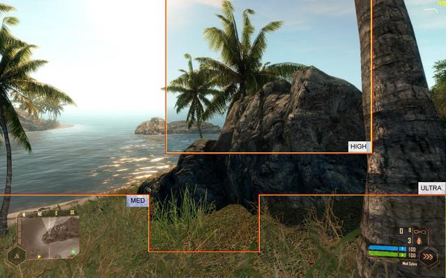 Crysis Warhead: Die Configs im Überblick (Bild: Crymod)