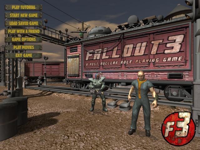 Van-Buren-Techdemo: So sollte das Fallout-3-Projekt nach dem Willen der Original-Entwickler Black Isle Studios aussehen. (Bild: PCGH) (4)