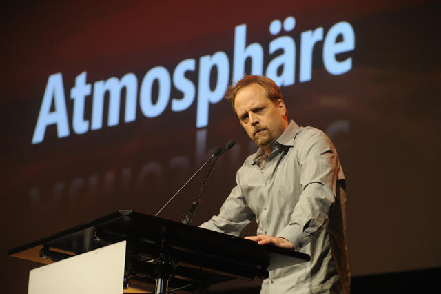 Smudo bei seiner Laudatio