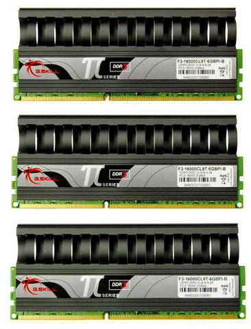 Gskill Black Pi F3-16000CL9T-6GBPI-B