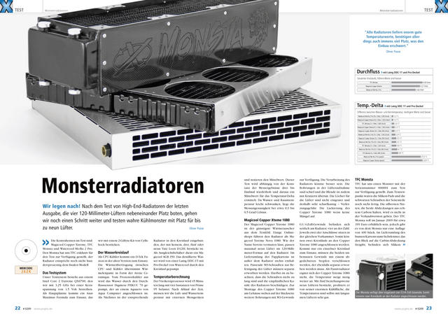 Monsterradiatoren (neues Layout)